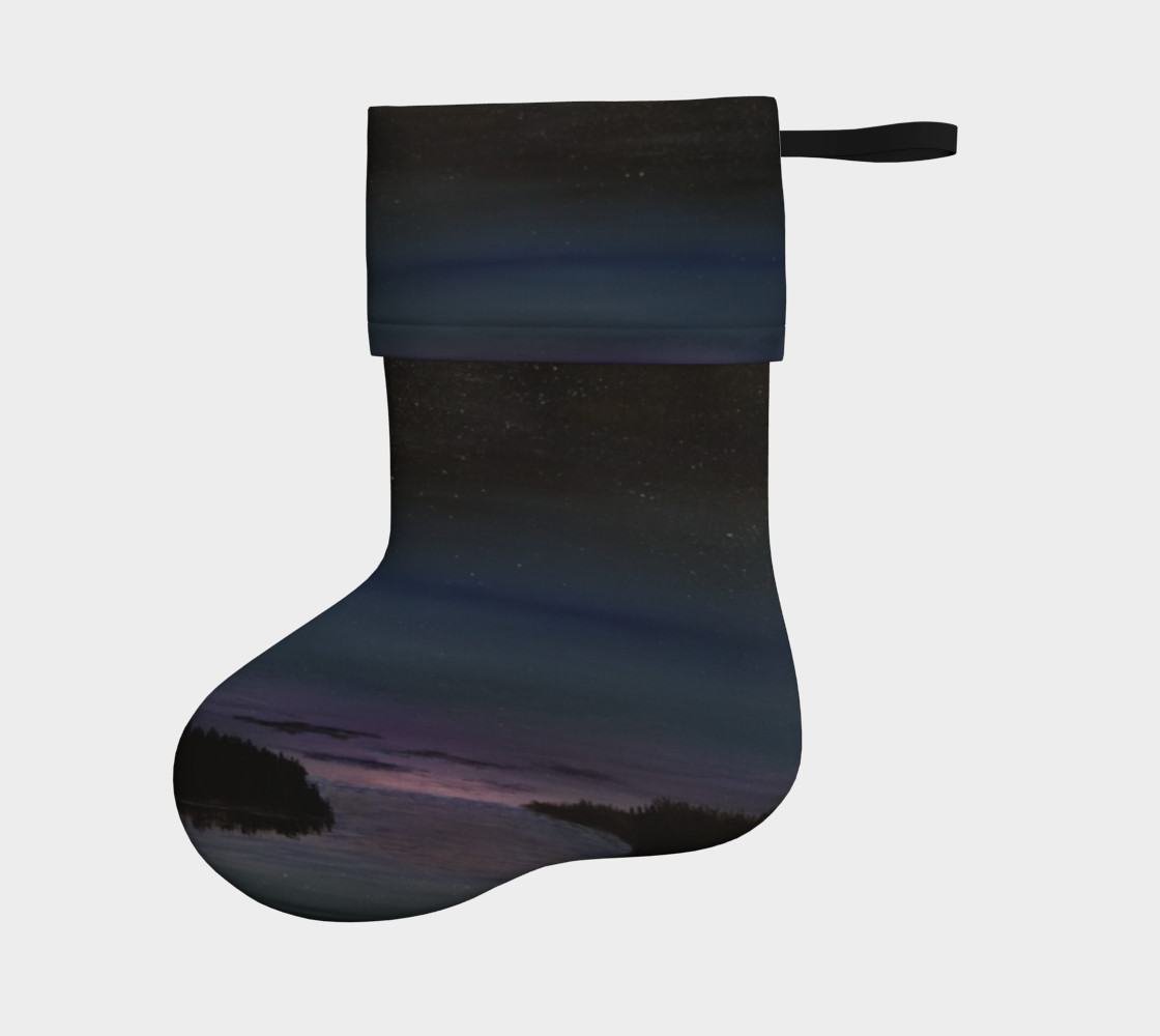 Silent Night stocking