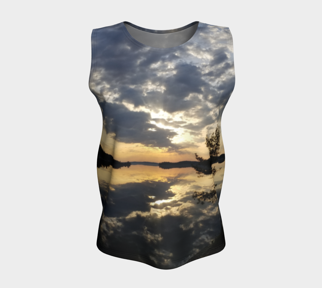 Mirror the Light Tank top