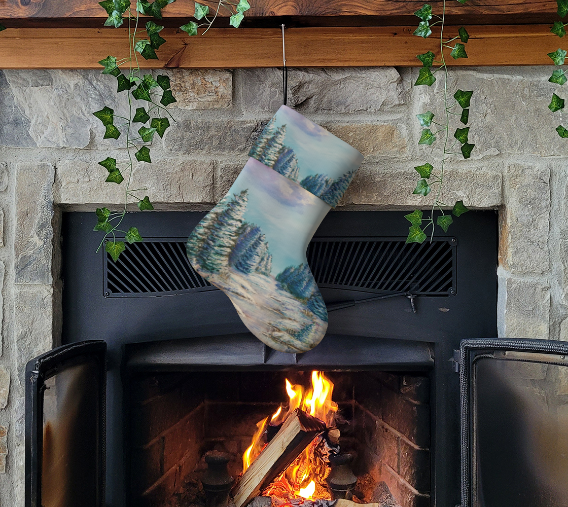 Winter Peace stocking