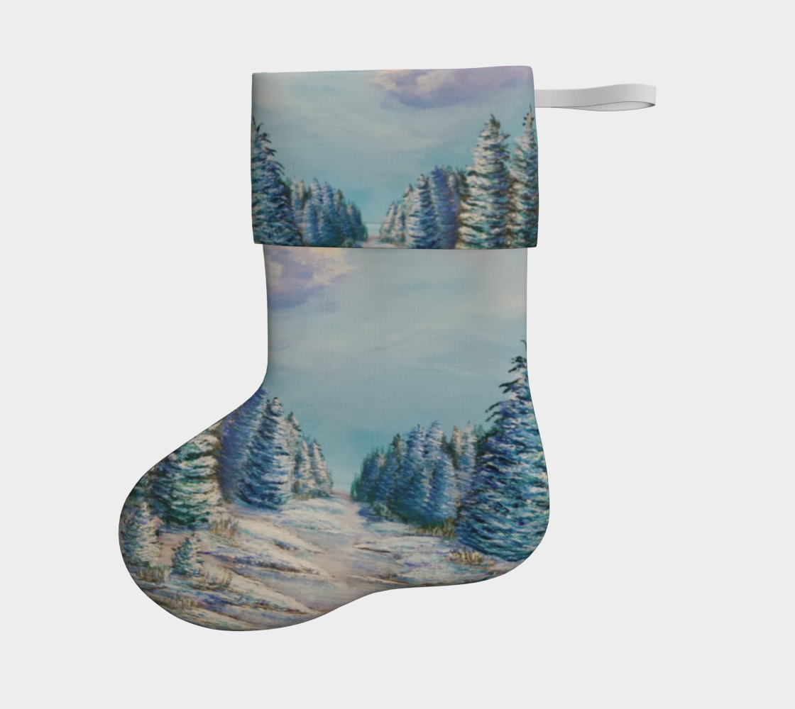 Winter Peace stocking